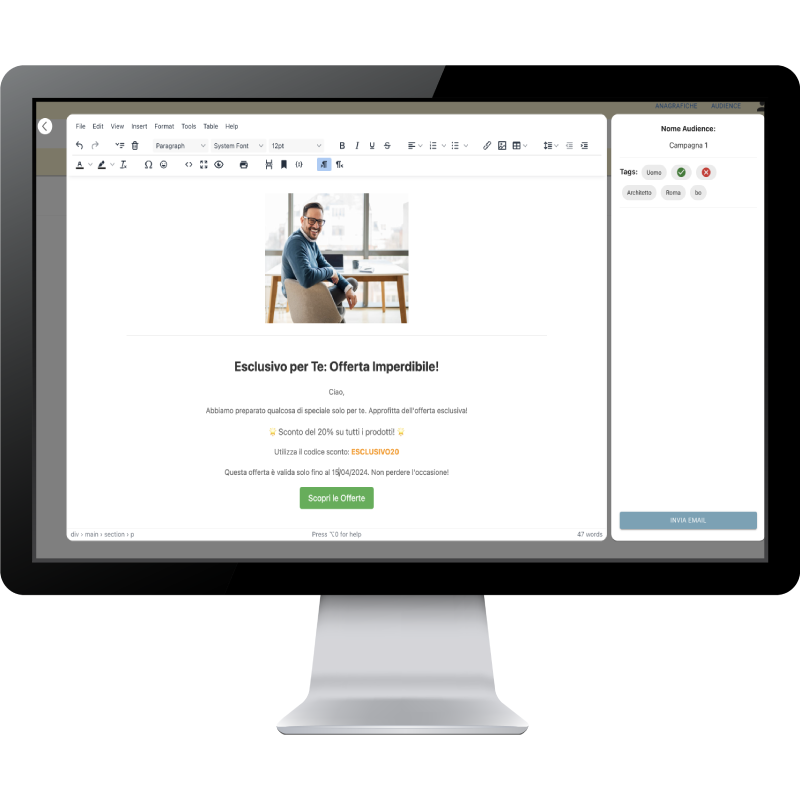 Piattaforma Booking & Marketing